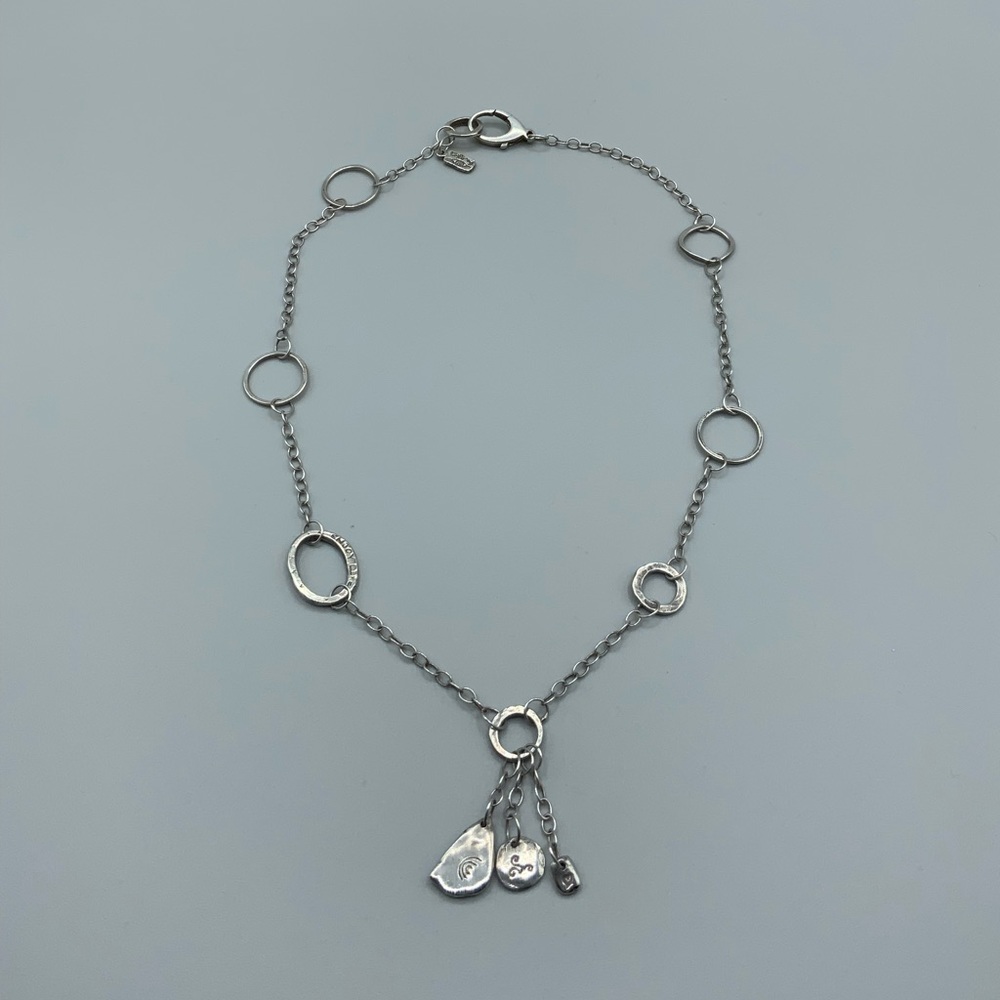 Jes MaHarry Sterling 20” long charm necklace from Sundance